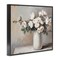 Stupell Industries White Flowers in Vase Still Life Framed Giclee, design by Lettered and Lined